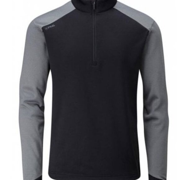 Ping Mens Austin Mid Layer - Black - Picture 1 of 2